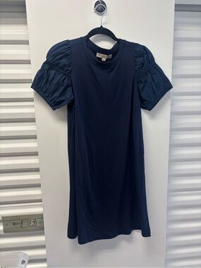 Loft navy blue casual dress size MP